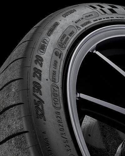 Michelin Pilot Sport Cup 2 325 30 ZR20 106Y AMG 3D model 5