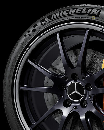 Michelin Pilot Sport Cup 2 325 30 ZR20 106Y AMG 3D model 3