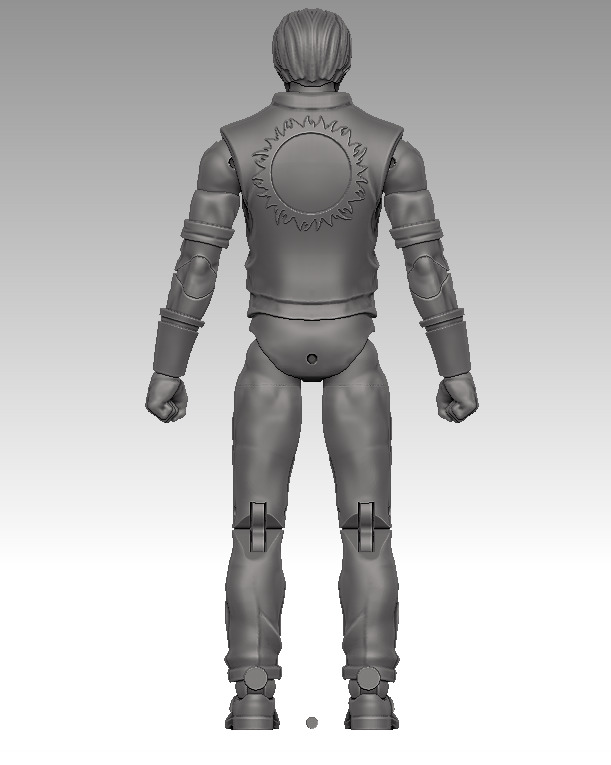 Kyo Kusanagi 13cm Articulated Figure 3D print model_1