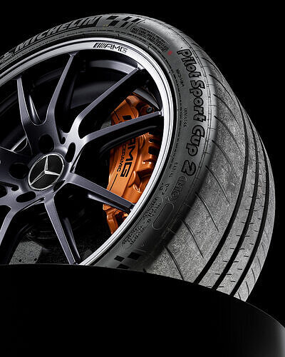 Michelin Pilot Sport Cup 2 275 35 ZR19 100Y AMG 3D model 4