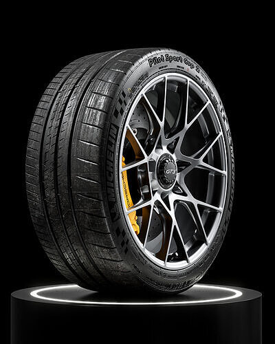 Michelin Pilot Sport Cup 2 265 35 ZR20 95Y REVAMP 3D model 6