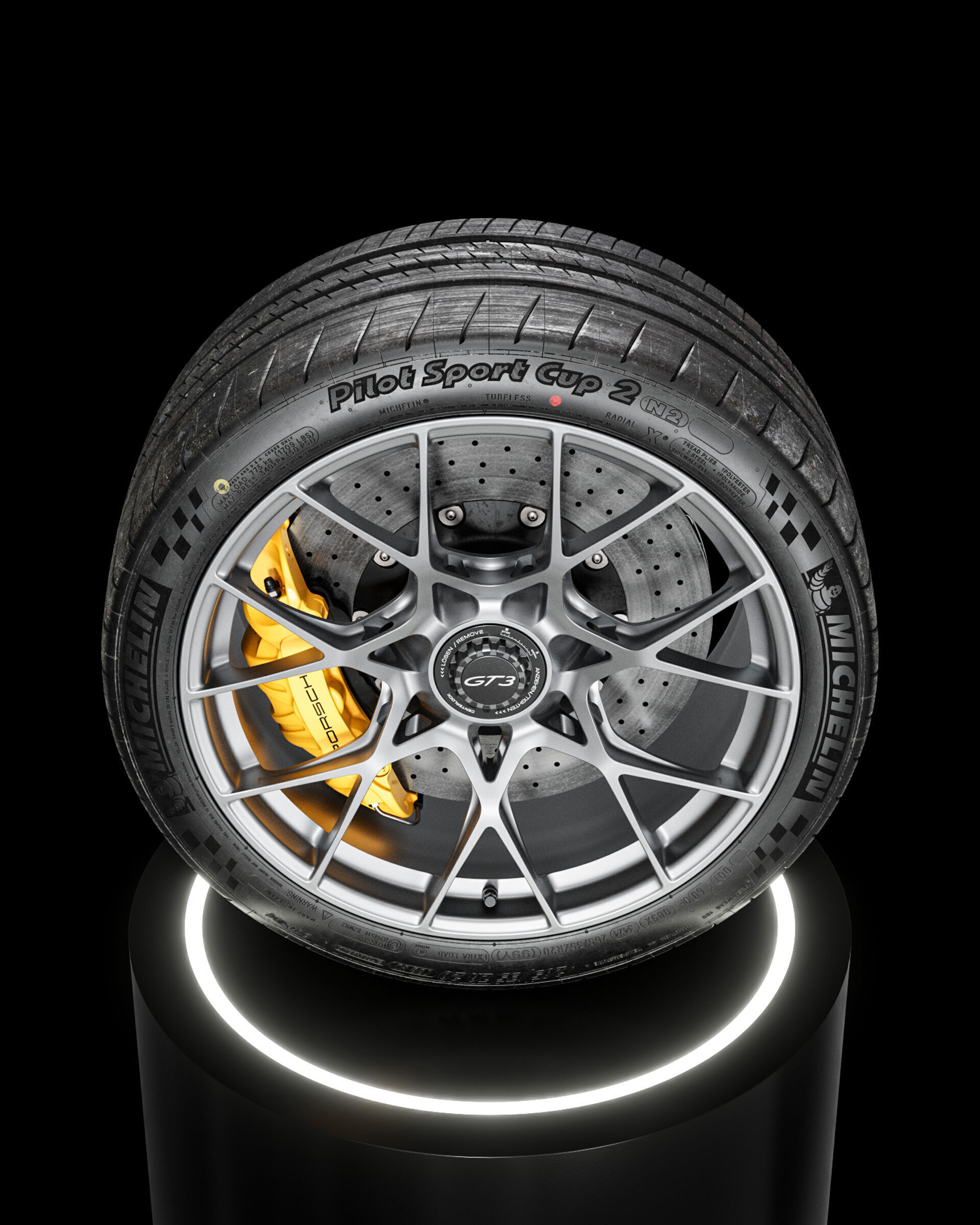 Michelin Pilot Sport Cup 2 265 35 ZR20 95Y REVAMP 3D model | CGTrader