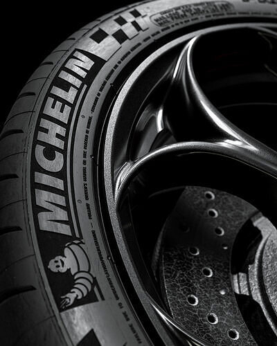 Michelin Pilot Sport Cup 2 215 40 ZR18 98Y 3D model 5