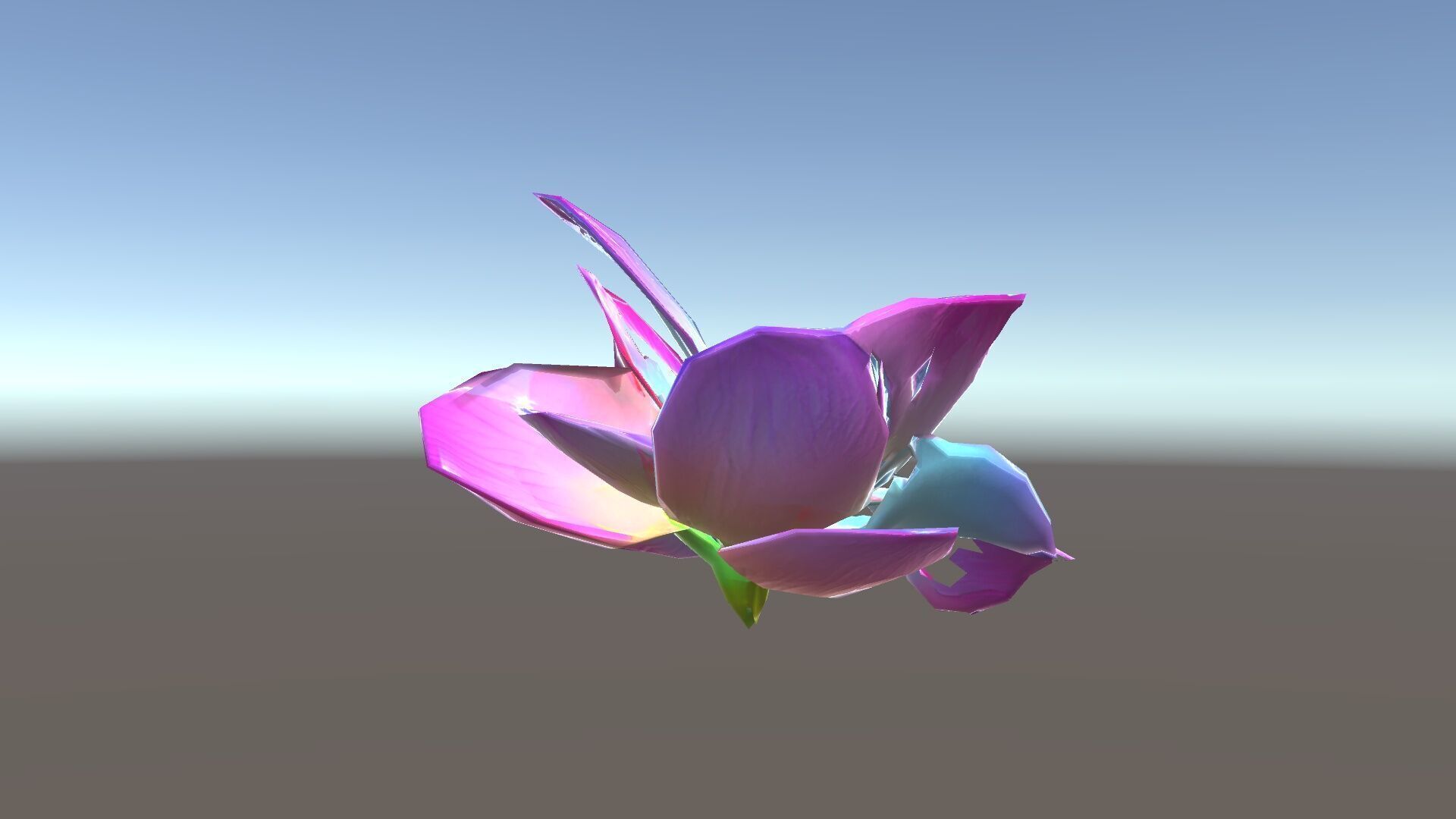 Vibrant Lotus Flower D Model Pack Low-poly 3D model_25