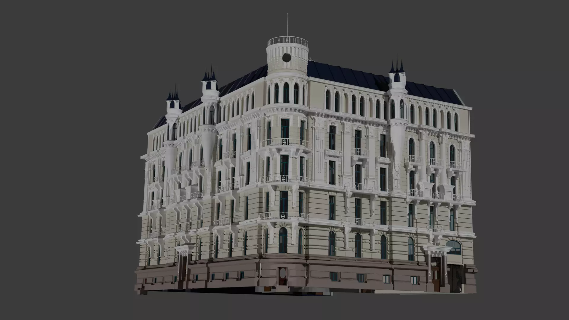 Albert First 3D model_0