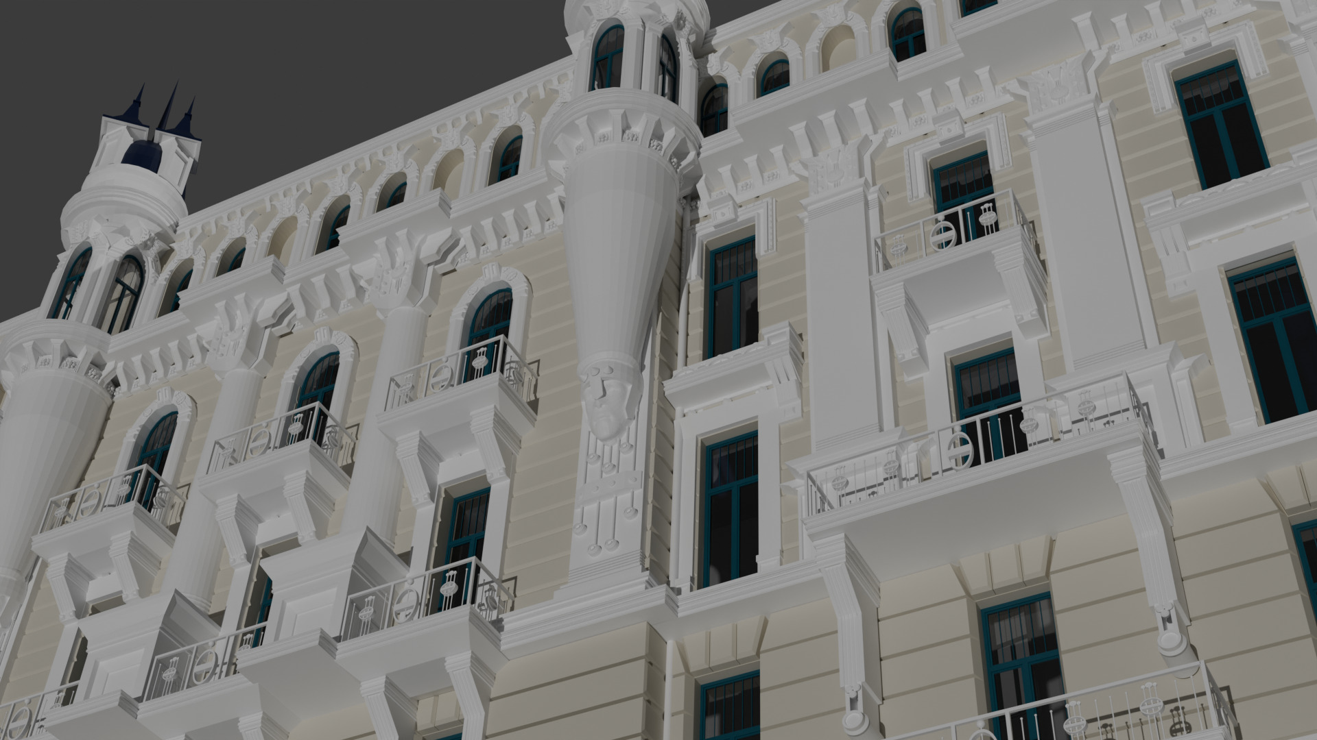 Albert First 3D model_4