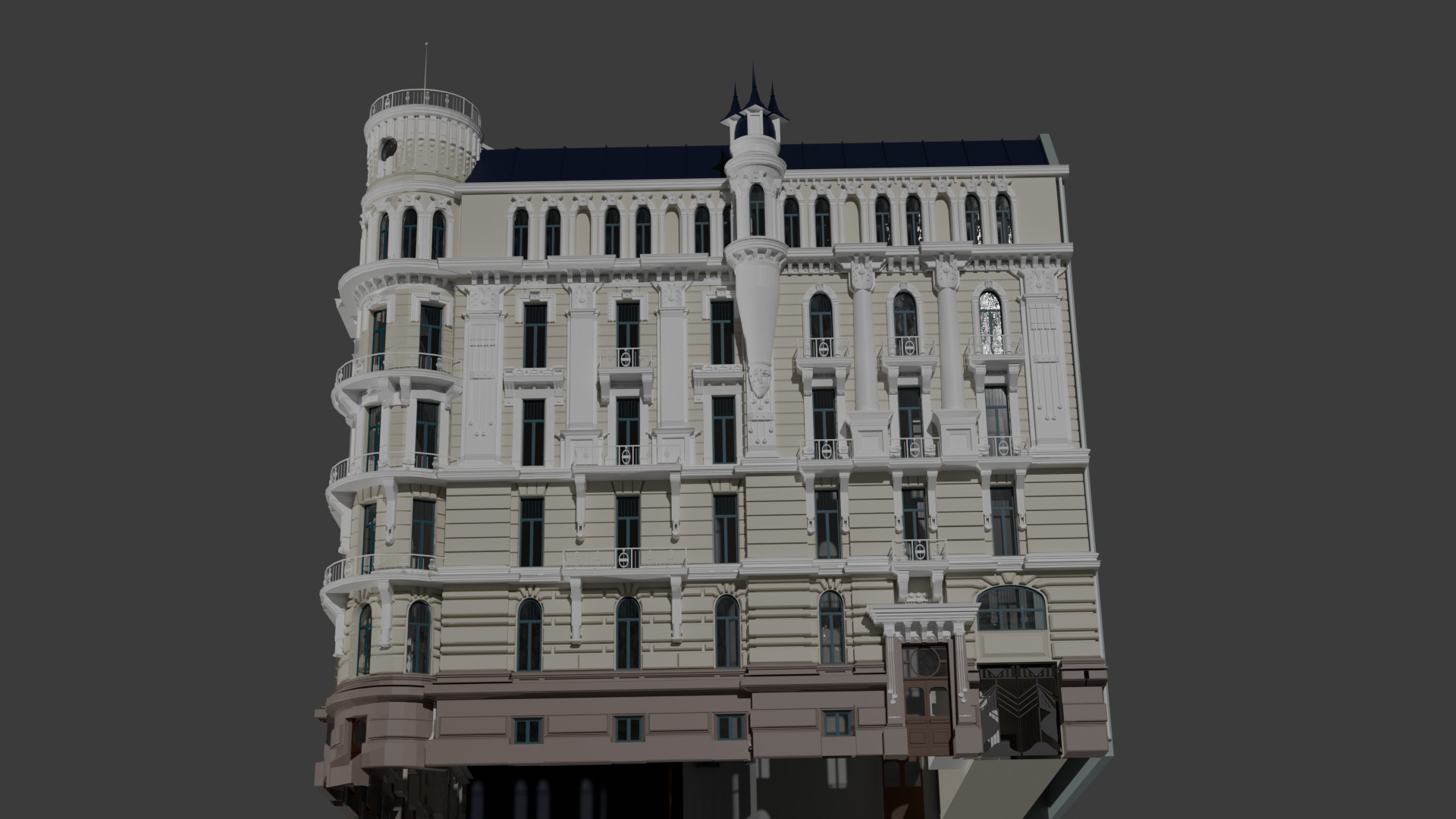 Albert First 3D model_3