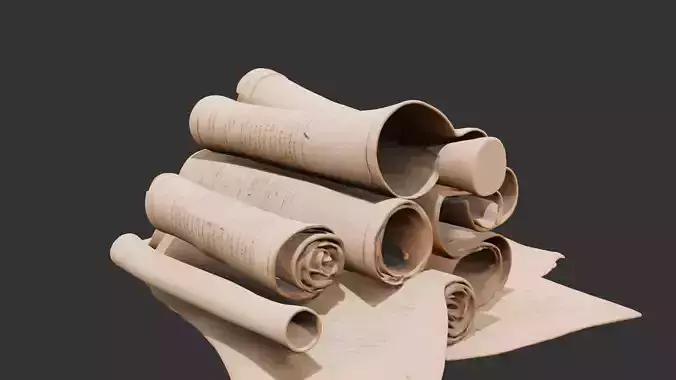 Abandoned Wizard Scrolls