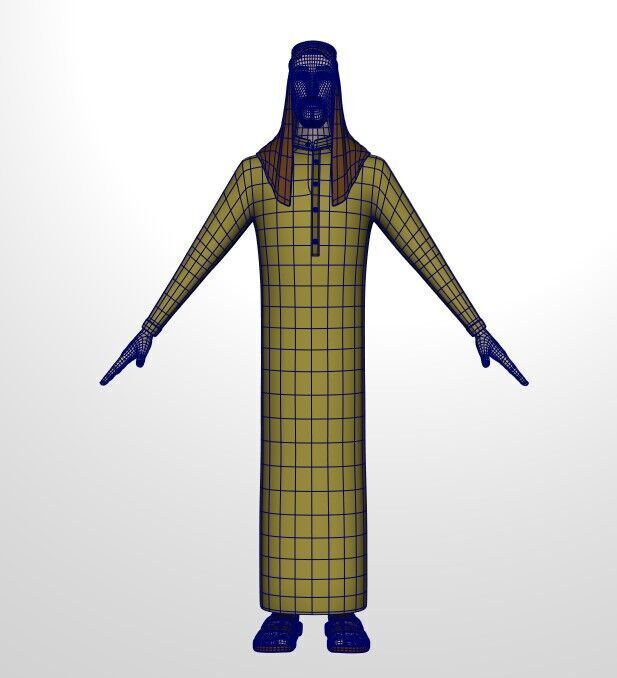 3D Stylized Character Model 3D model_1