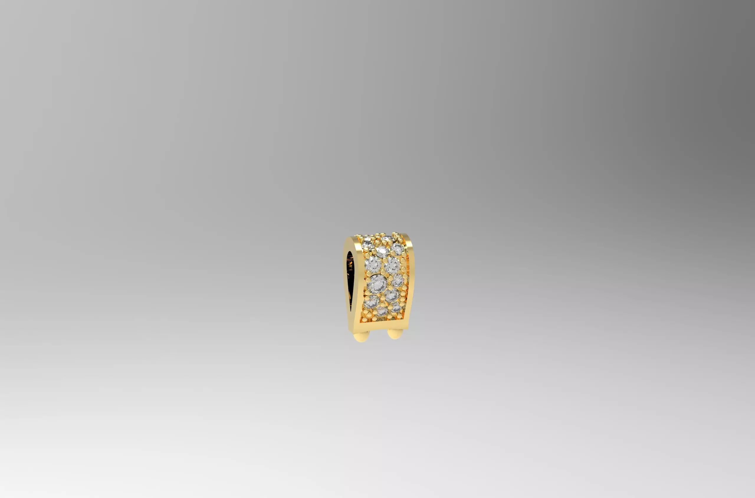 Pendant Bail 3D print model