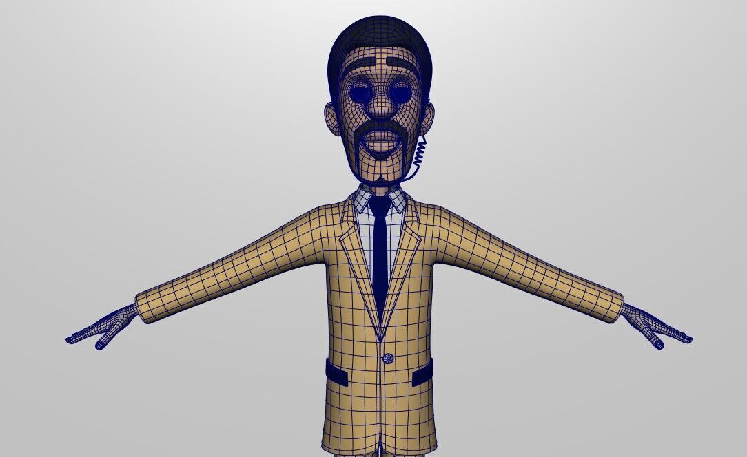 3D Stylized Character Model 3D model_2