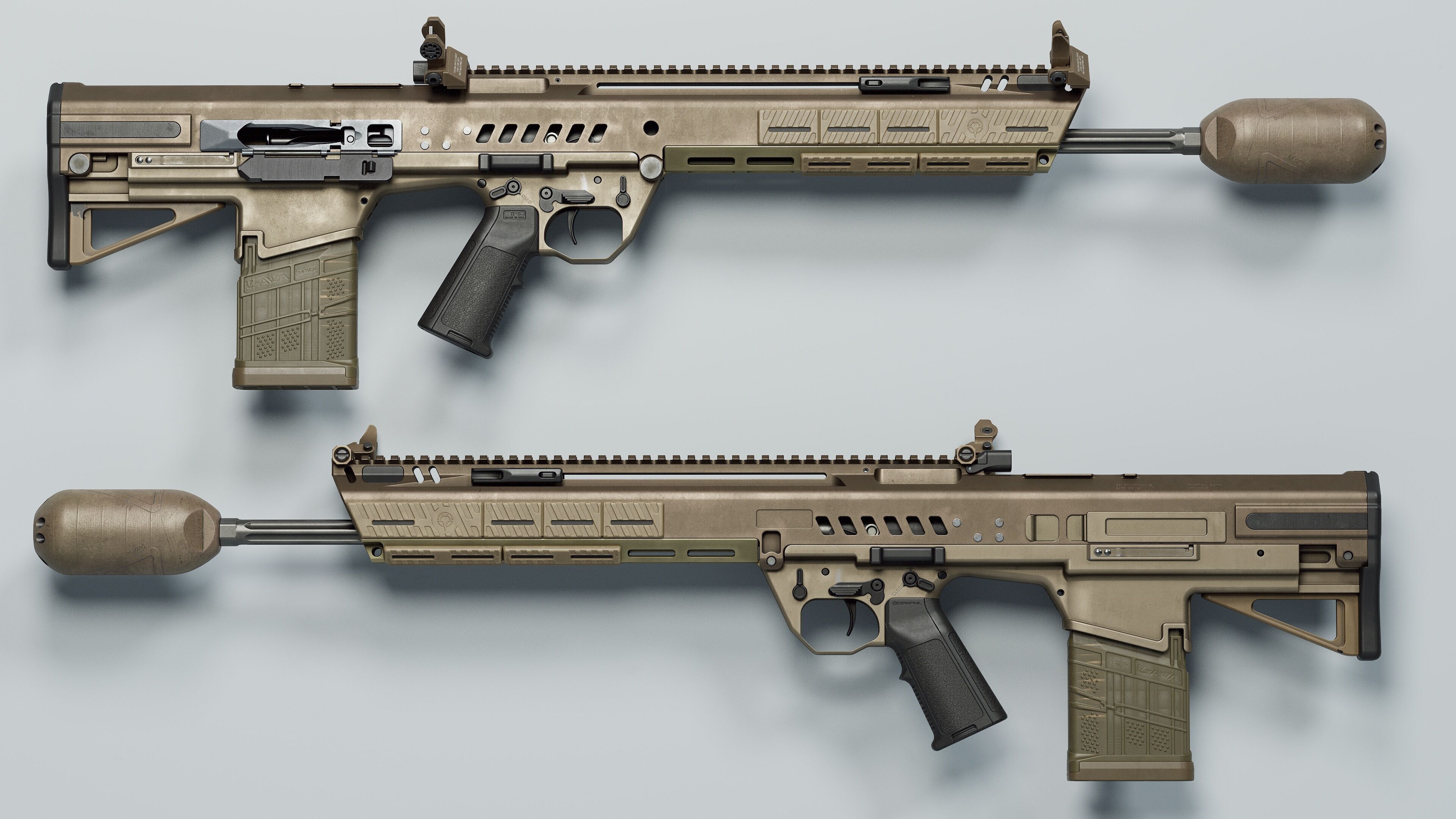 RM-277 - 4th Generation - Replica Low-poly 3D model_1