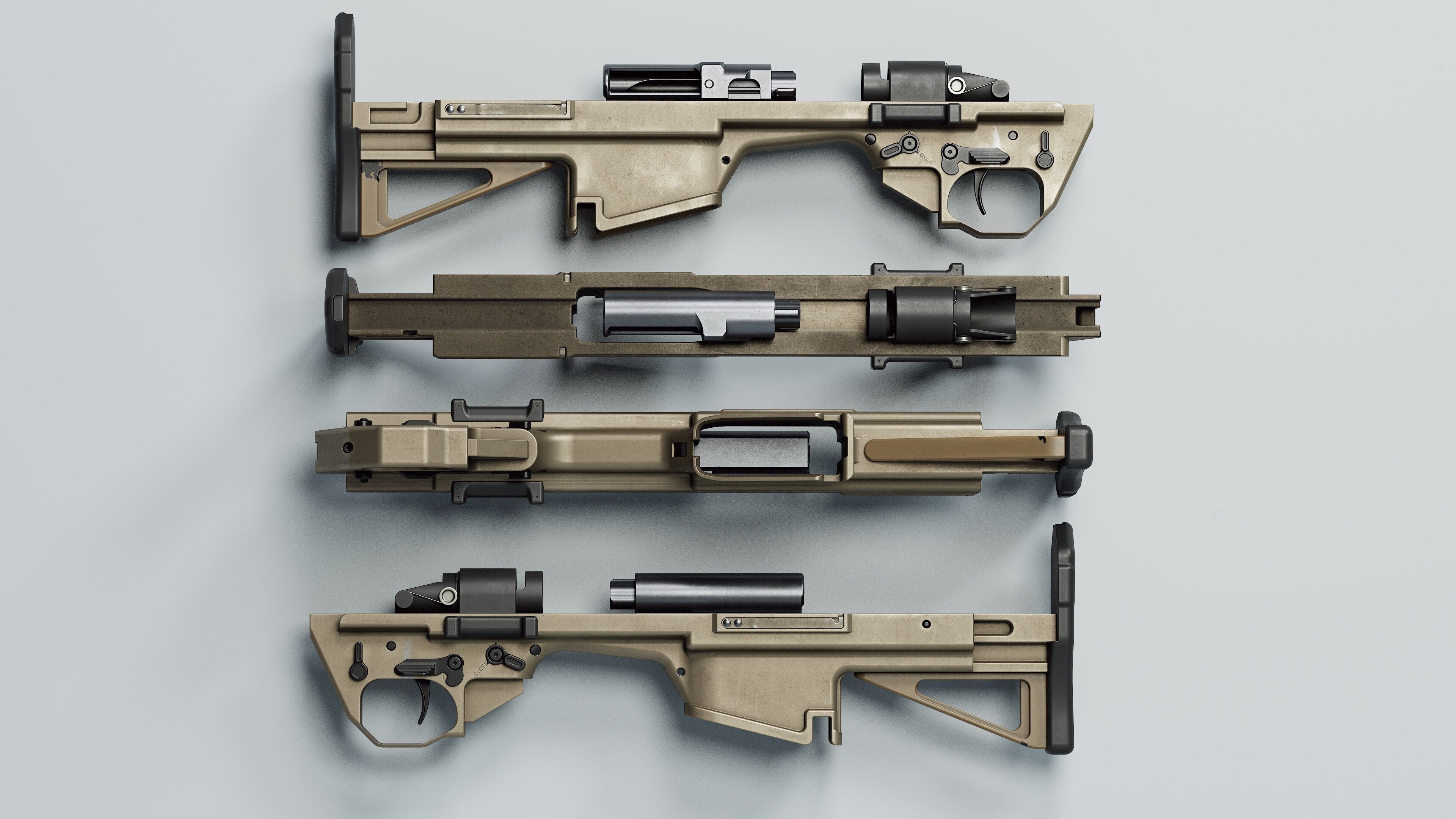 RM-277 - 4th Generation - Replica Low-poly 3D model_10