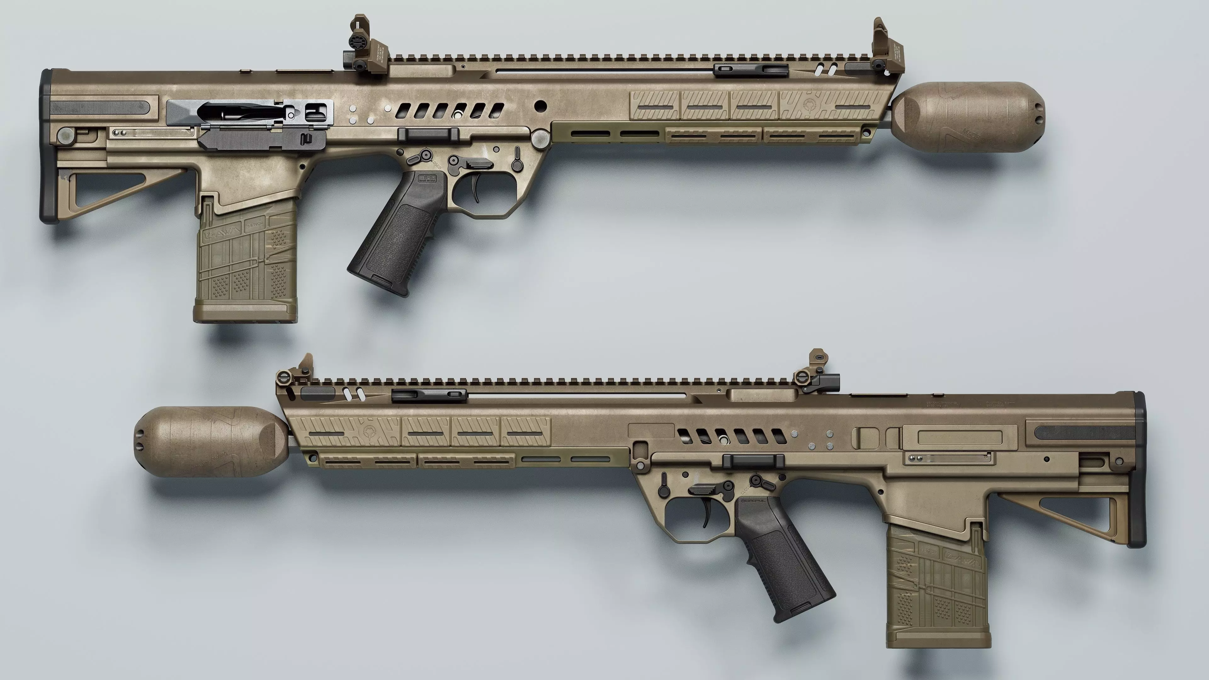 RM-277 - 4th Generation - Replica Low-poly 3D model_0