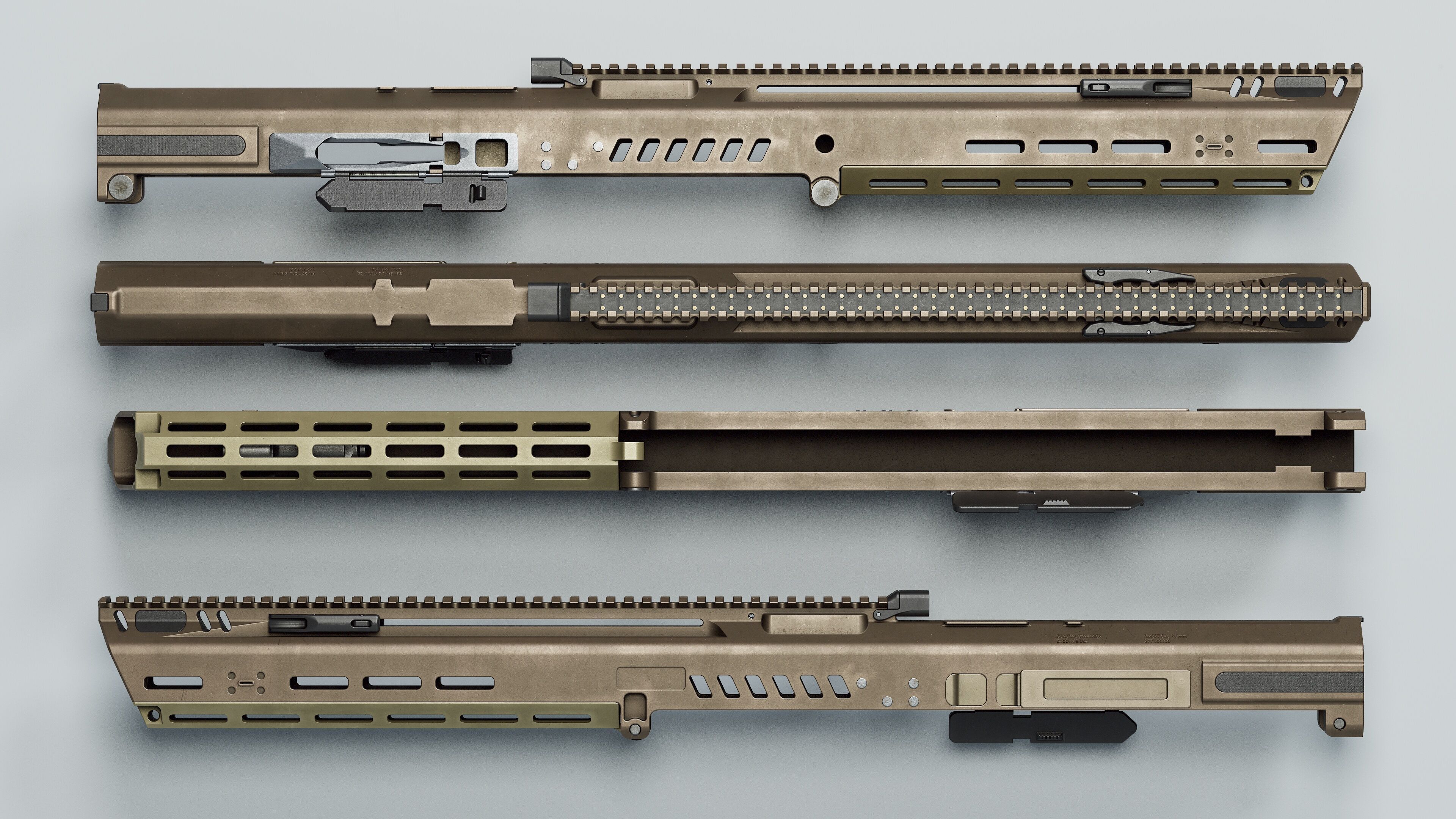 RM-277 - 4th Generation - Replica Low-poly 3D model_9