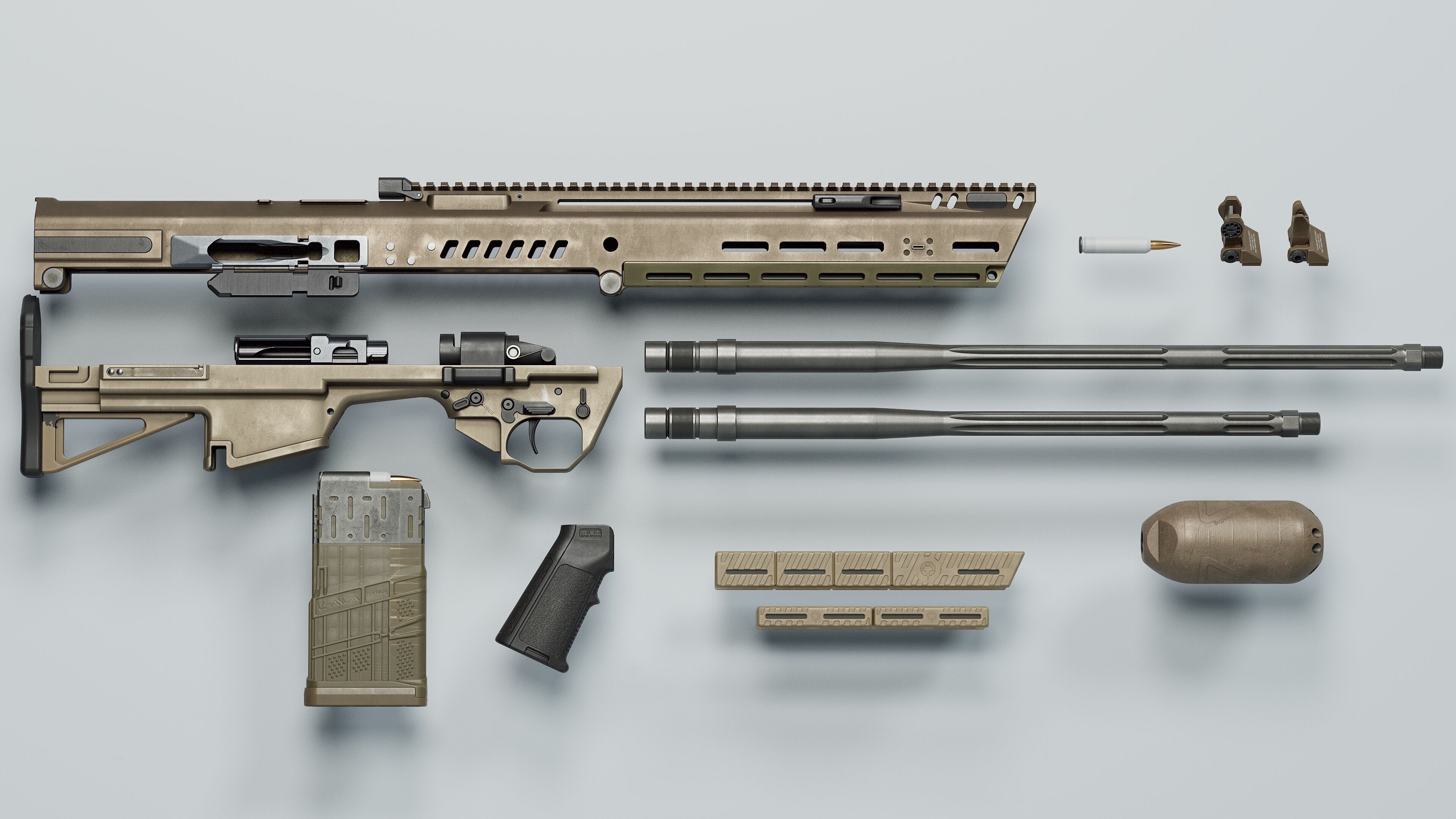 RM-277 - 4th Generation - Replica Low-poly 3D model_8