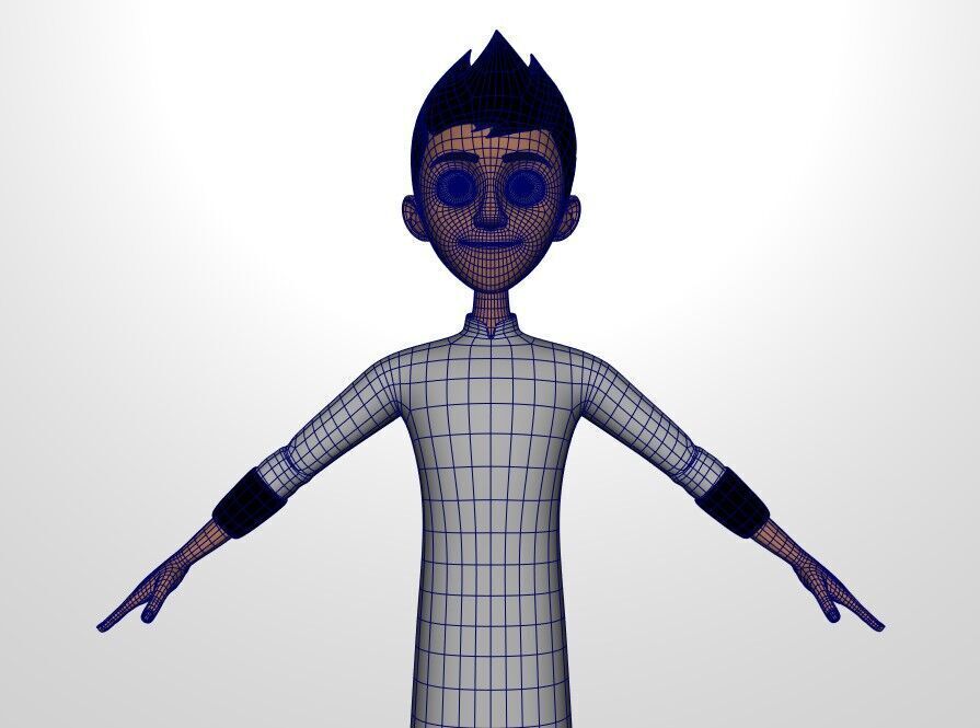 3D Stylized Character Model 3D model_2
