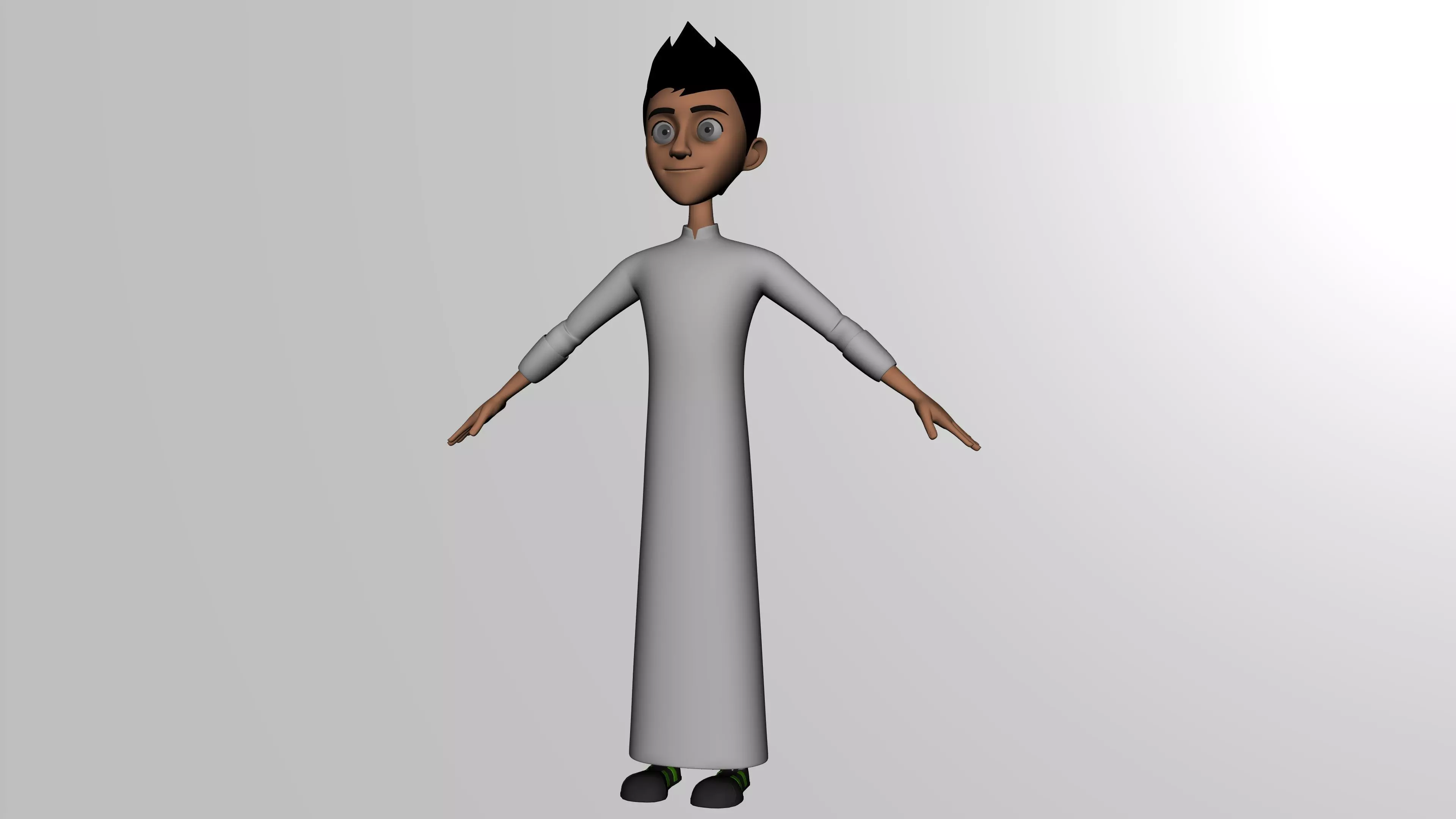 3D Stylized Character Model 3D model_0