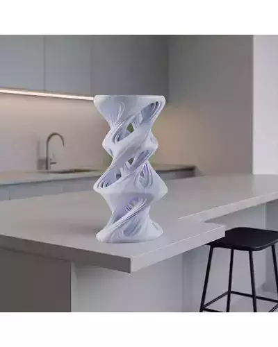 Laminae   A Sculptural Ode to Fluid Geometry