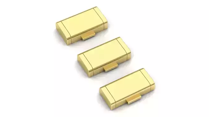 PACK Cuban Locks Clasp 11mm 12mm 13mm 3D print model