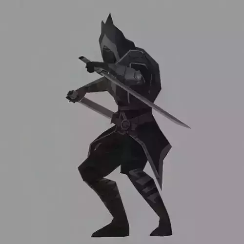 Devias Monster 04 - Assassin Low-poly 3D model