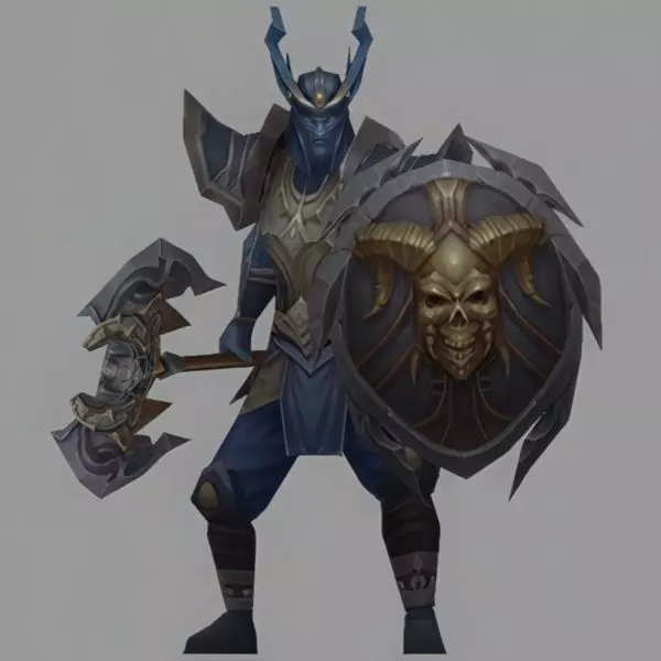 Devias Monster 03 - Hommered Low-poly 3D model_0