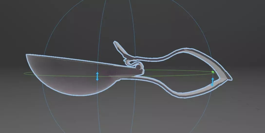 Modern Utensil SPOON CLAMP 3D model_1