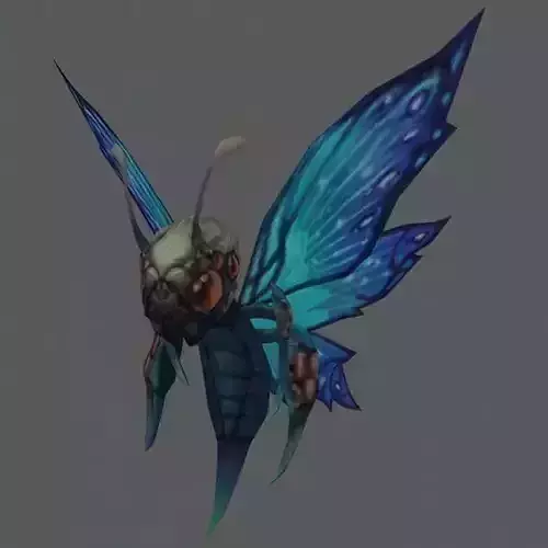 Elbeland Monster 02 - Polluted Butterfly