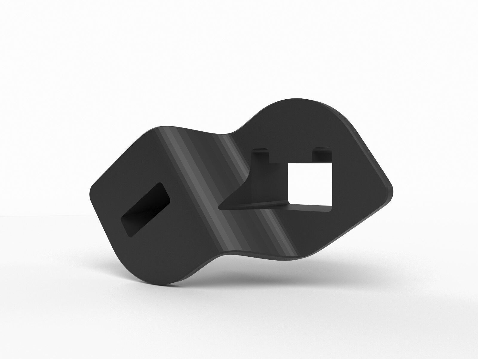 Elegoo Mars Angled Hanger for Build-Plate 3D print model_4