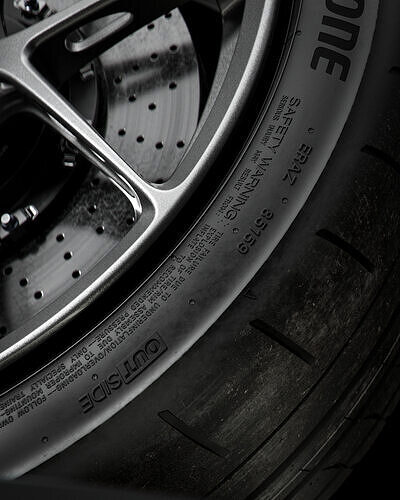 Bridgestone Potenza Race 235 40 R18 3D model 7