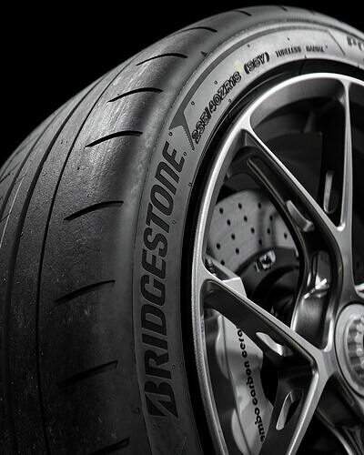 Bridgestone Potenza Race 235 40 R18 3D model 2