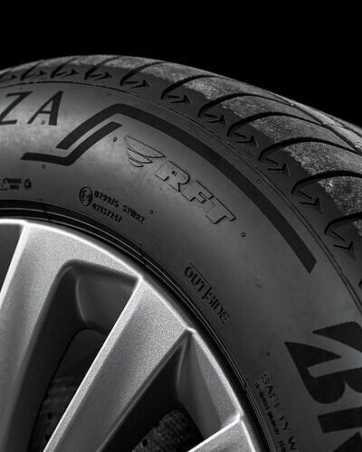 Bridgestone Alenza 235 55 R19 101V 3D model 3