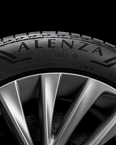 Bridgestone Alenza 235 55 R19 101V 3D model 7