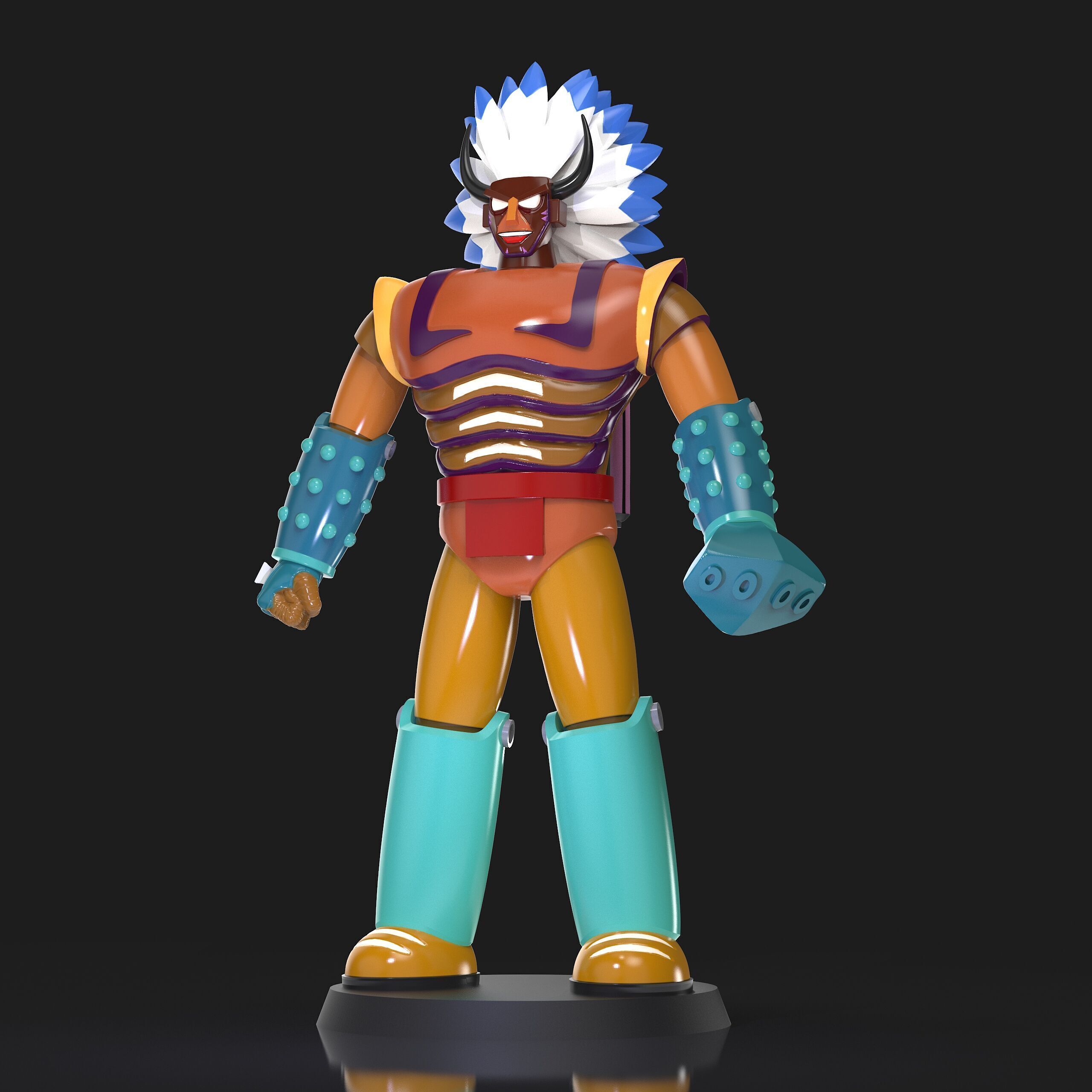 Devilchief A7 Mazinger Z 3D print model_2