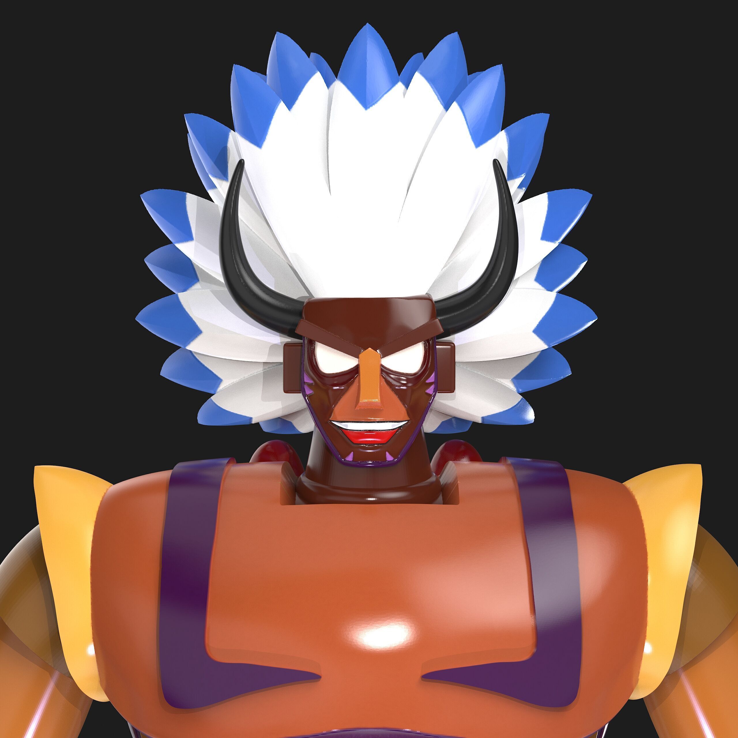 Devilchief A7 Mazinger Z 3D print model_5