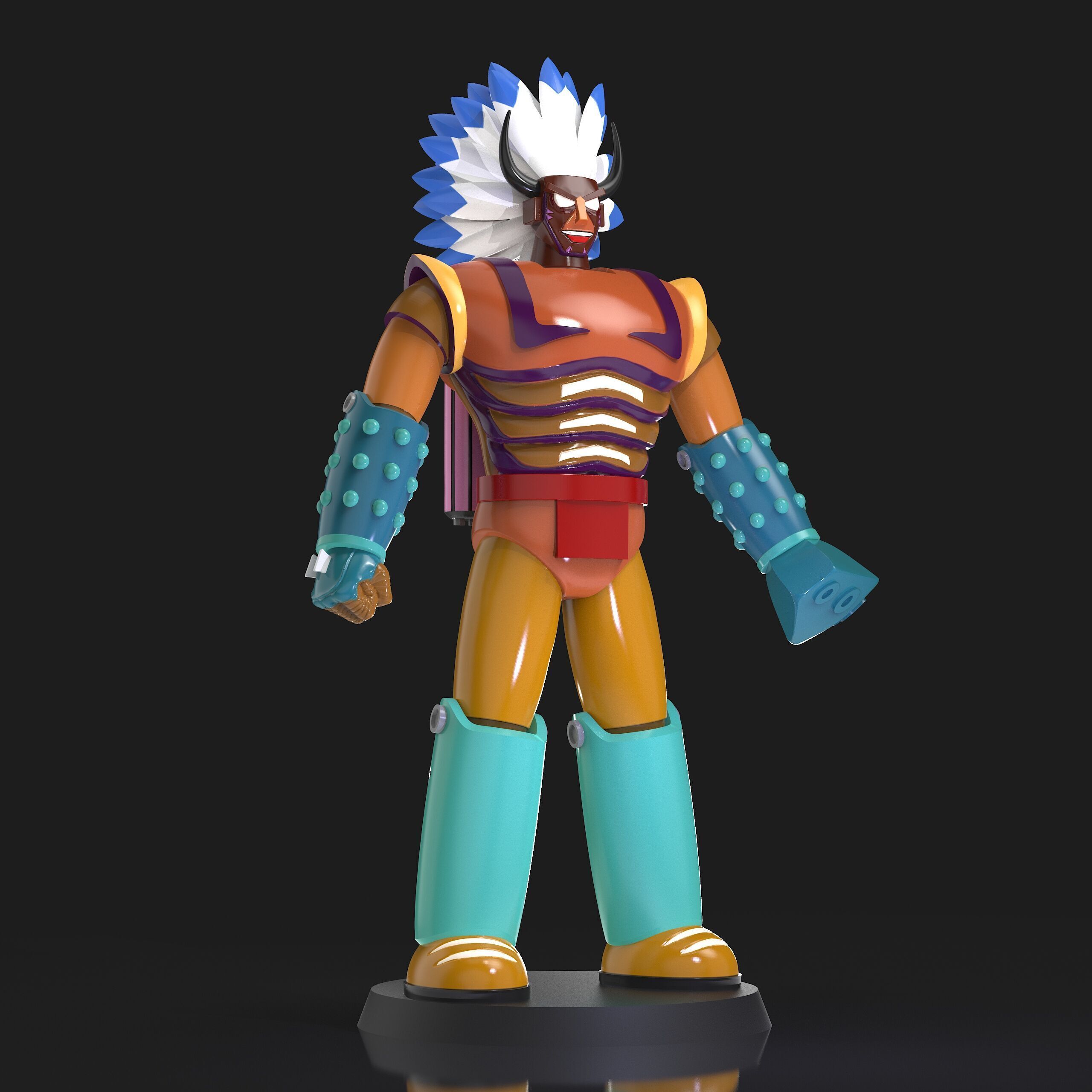 Devilchief A7 Mazinger Z 3D print model_1