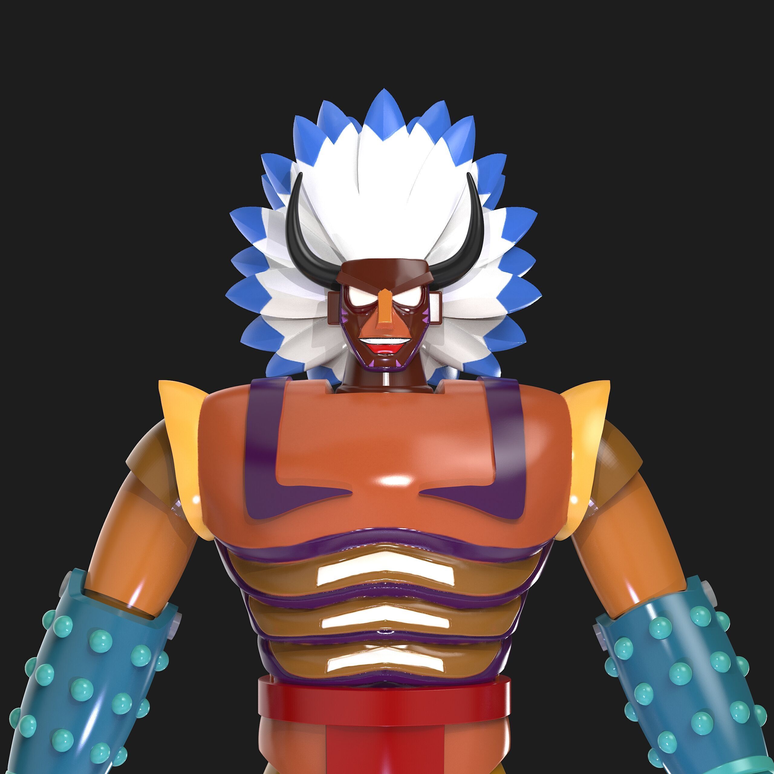 Devilchief A7 Mazinger Z 3D print model_4