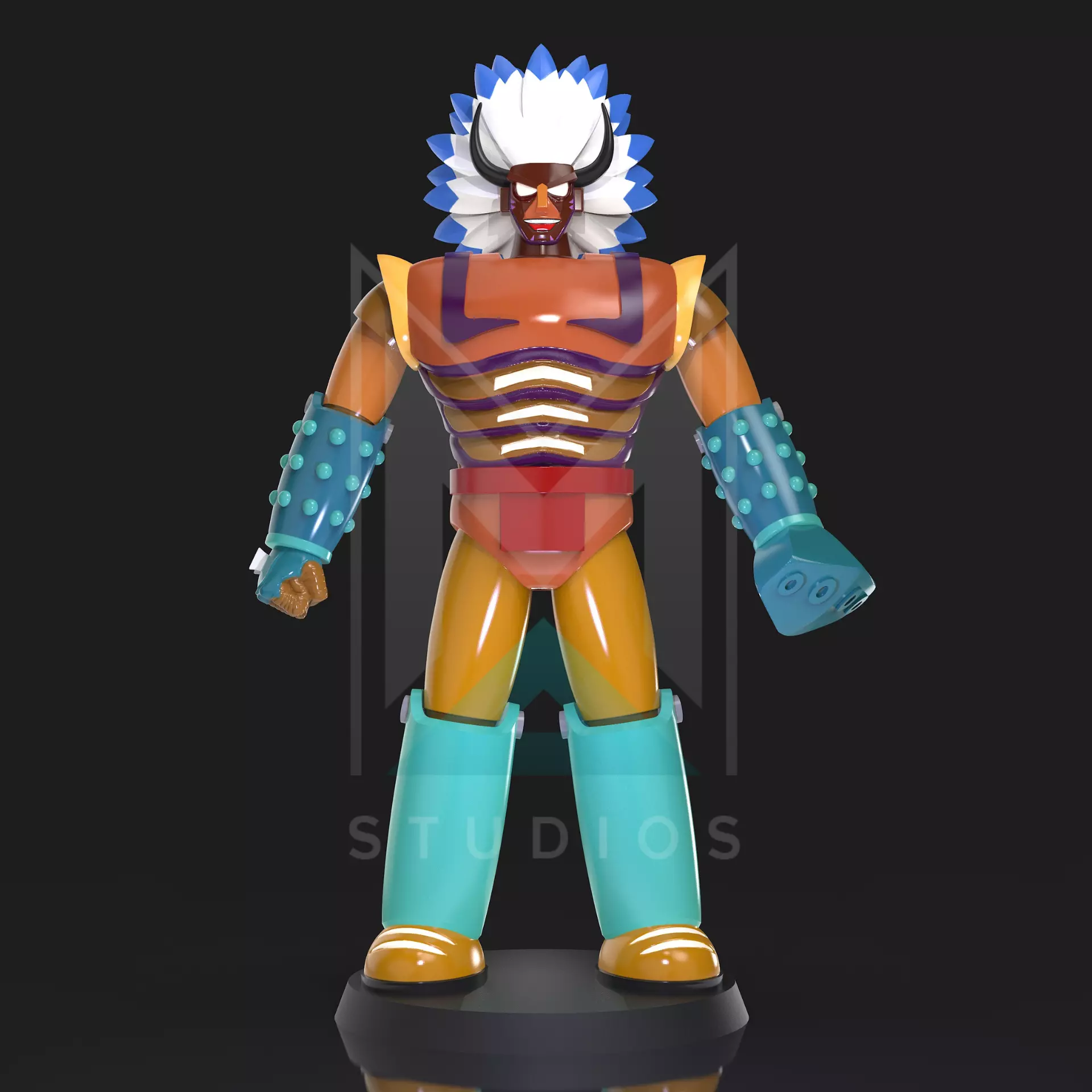 Devilchief A7 Mazinger Z 3D print model_0