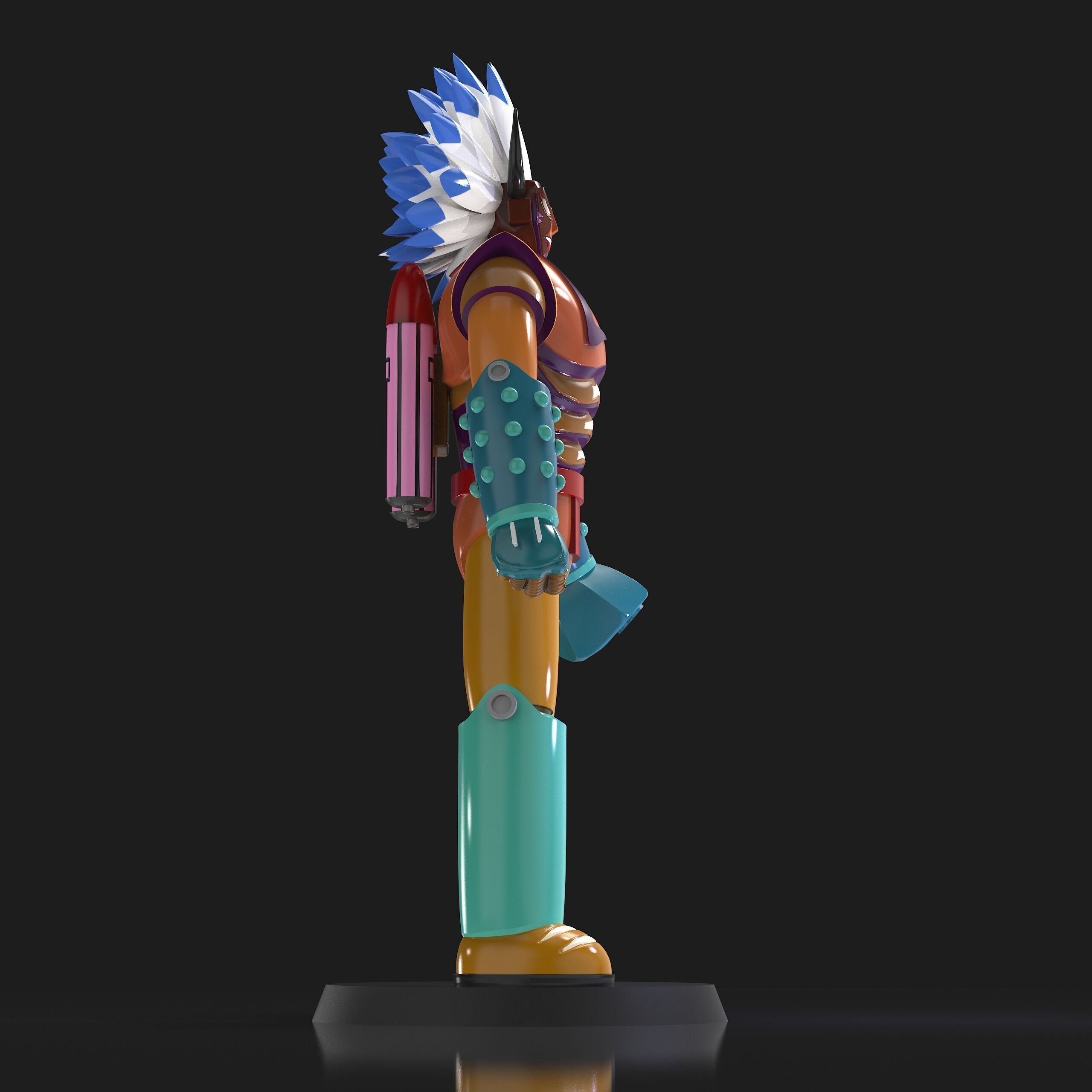 Devilchief A7 Mazinger Z 3D print model_6