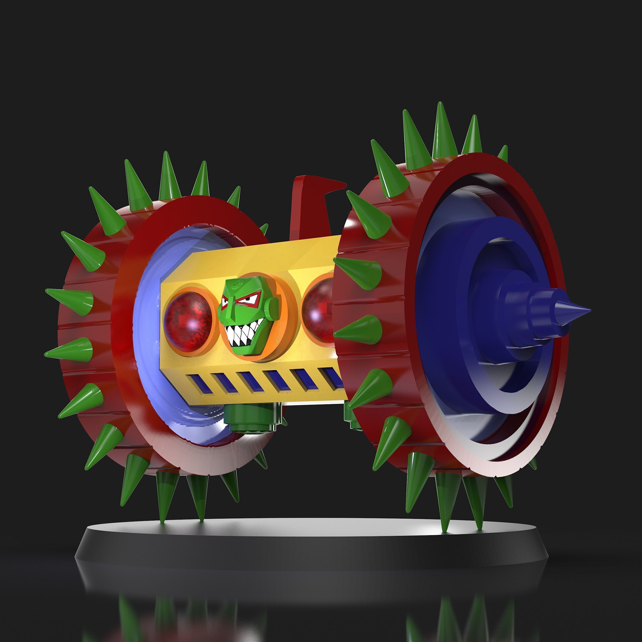 Dam Dam L2 Mazinger Z 3D print model_2