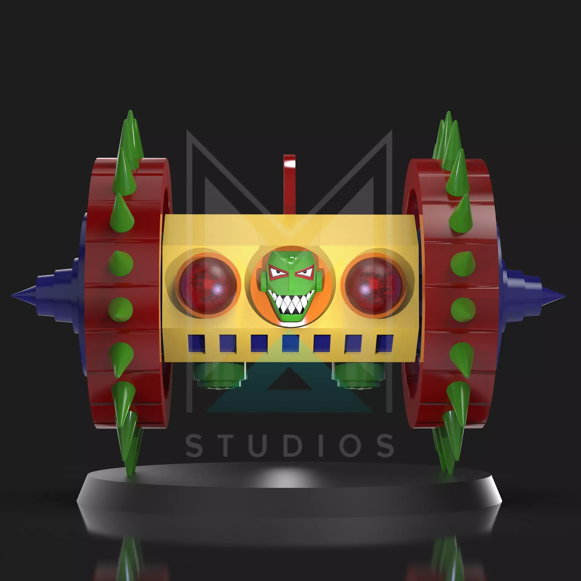 Dam Dam L2 Mazinger Z 3D print model_0