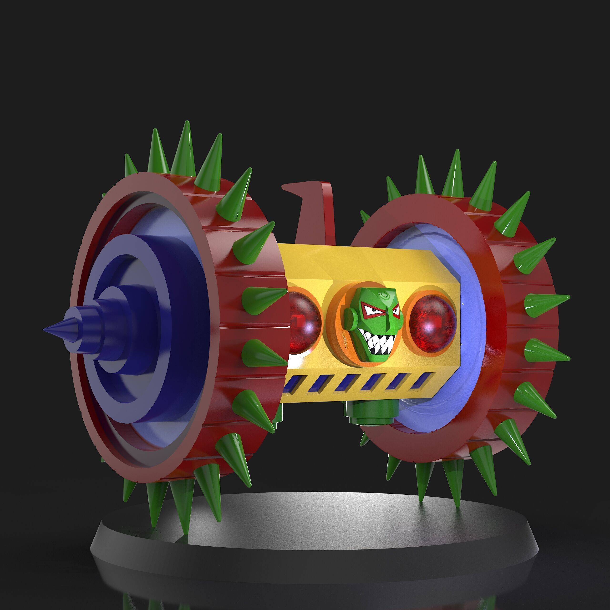 Dam Dam L2 Mazinger Z 3D print model_1