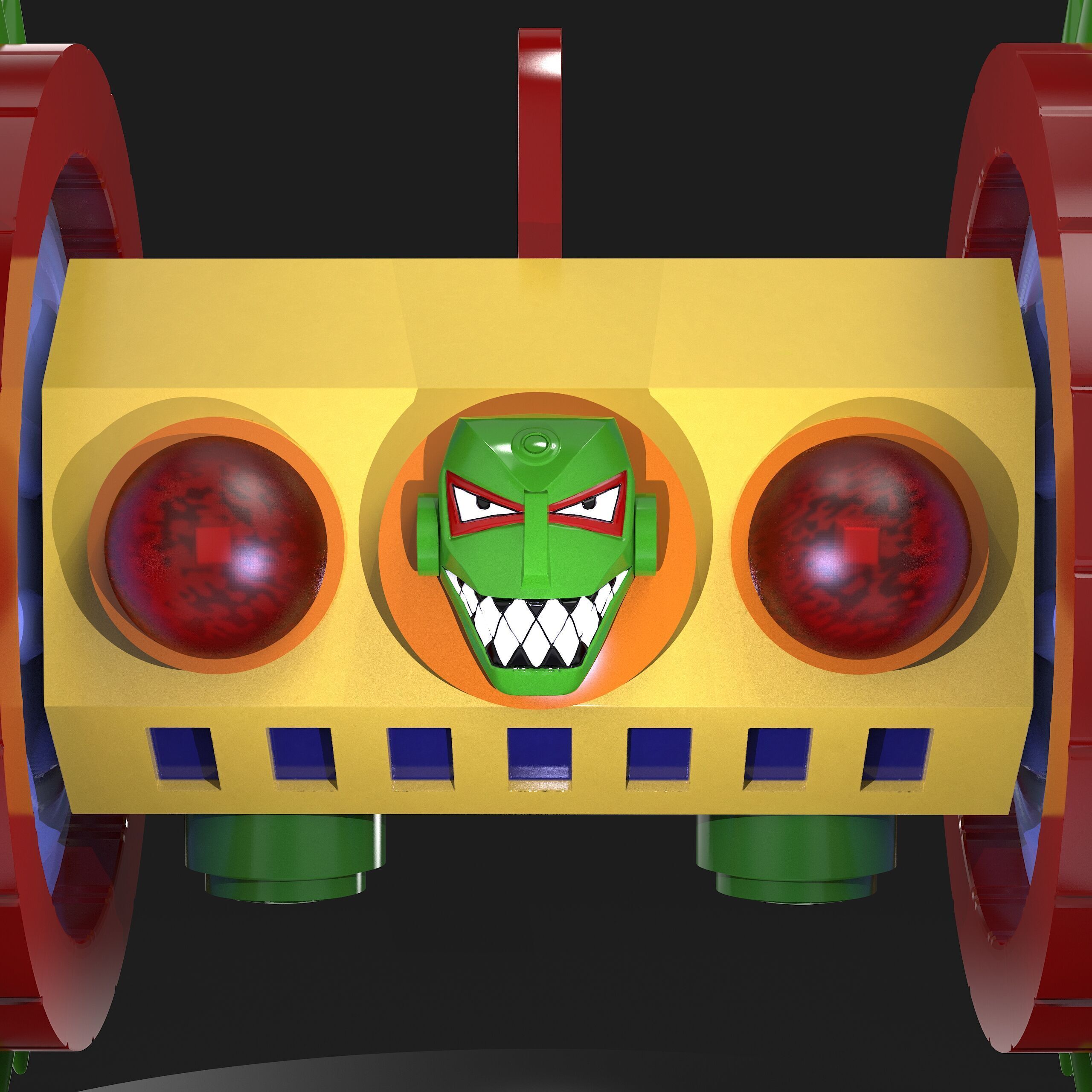 Dam Dam L2 Mazinger Z 3D print model_4