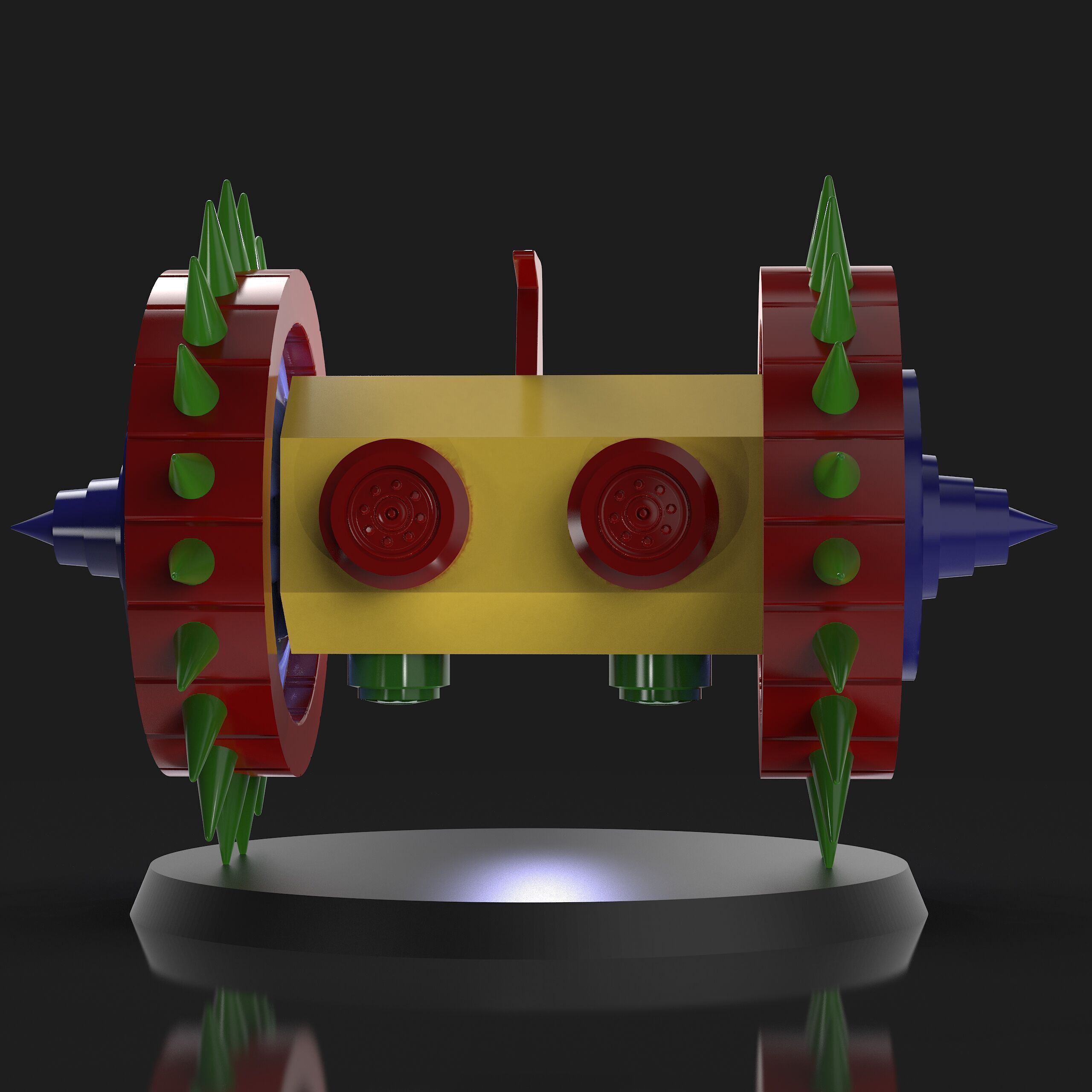 Dam Dam L2 Mazinger Z 3D print model_3