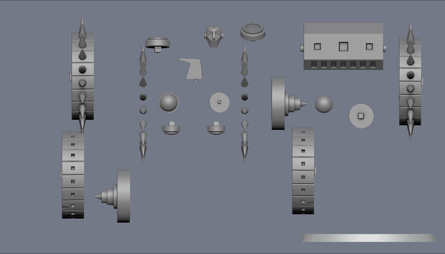 Dam Dam L2 Mazinger Z 3D print model_7