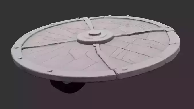 Ancient Broken Shield