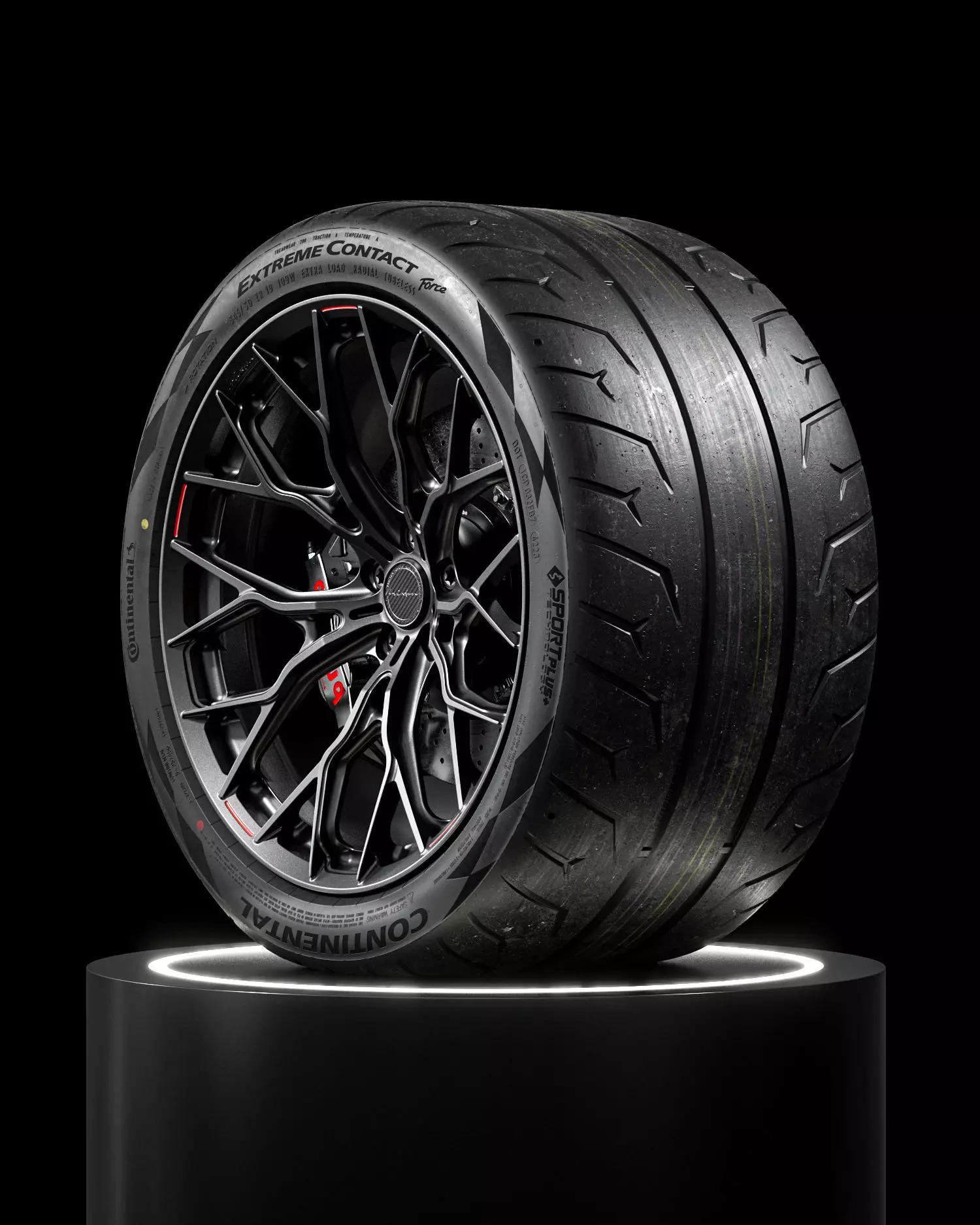 Continental Extreme Contact Force 345 30 ZR19 3D model