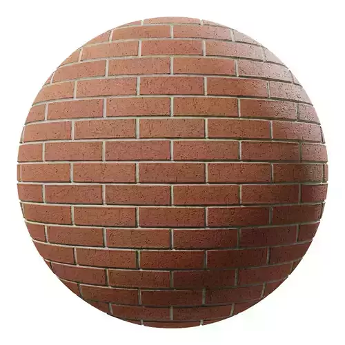 Brick 02 Wall PBR Mateiral 4K