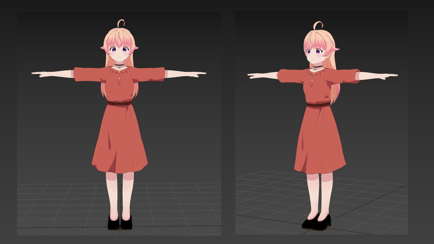 Witch Watch VRChat Low-poly 3D model_1
