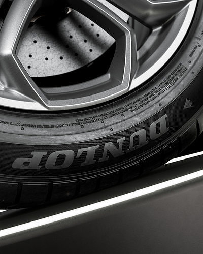 Dunlop SP Sport Maxx 050 235 60 18 103H 3D model 2
